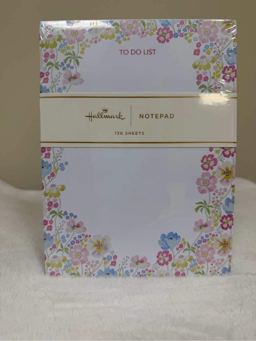 Hallmark Floral Notepad